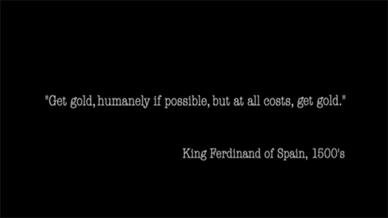 get gold quote from King Ferdinand 1500